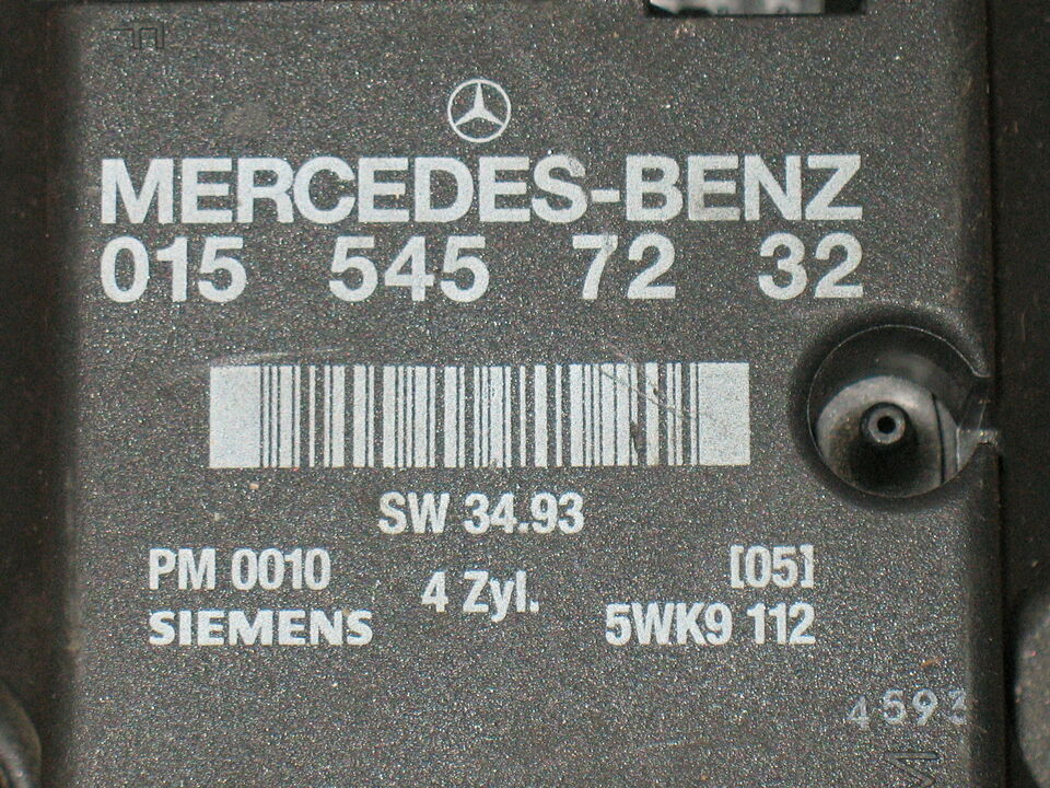 ECU CENTRALINA MERCEDES C180 E 200 5WK9112 0155457232
