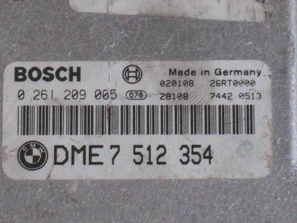 ECU CENTRALINA BMW 318 0261209005 DME7519592 7519162