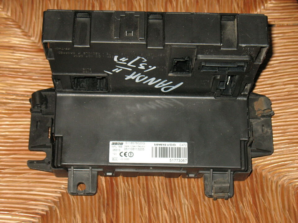 fiat panda body siemens vdo 51773067 s118578020f 2003 al 2009