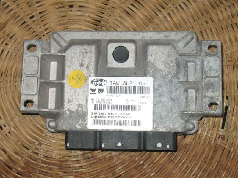 Peugeot ECU IAW 6LP1.06 HW 9651789480 SW 965595858 IAW6LP106