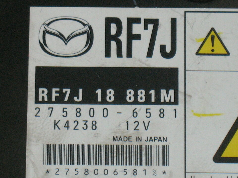 ECU MAZDA 6 2.0 CITD RF7J18881M DENSO 2758006581
