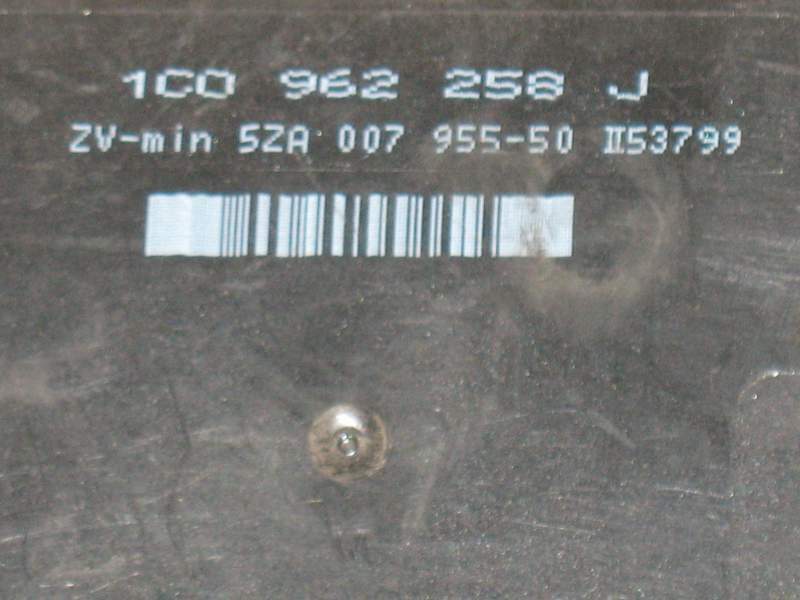 VW Lupo - Chiusura centralizzata Modulo Control Unit - 1C0962258J