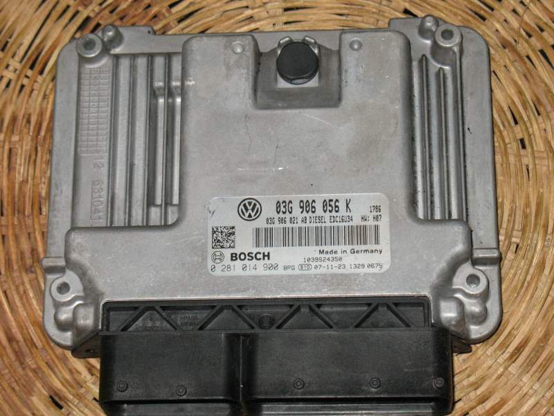 ECU VW MK5 Golf 1.9 TDI BOSCH 0281014900 03G906056K 03G906021AB EDC 16U34-3.42