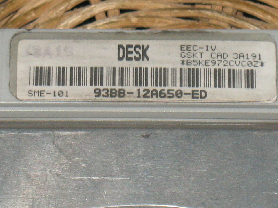 CENTRALINA FORD MONDEO 2.0 16V 93 93BB12A650ED - DESK SME101