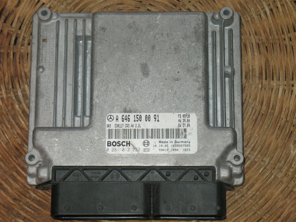 ECU MERCEDES W203 BOSCH 0281012222 A6461500091 2095451908 EDC16C2-7.44
