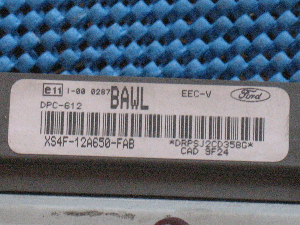ECU FORD FOCUS 1.8 XS4F-12A650-FAB BAWL XS4F12A650FAB, DPC-612