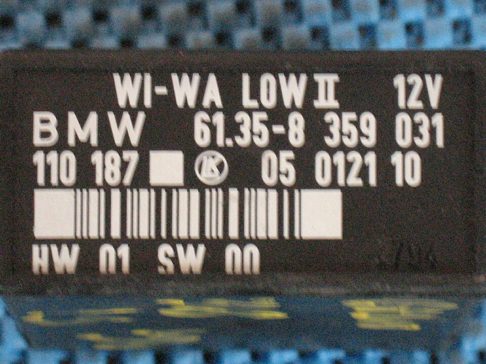 Centralina tergicristalli 61358359031 BMW Serie 3