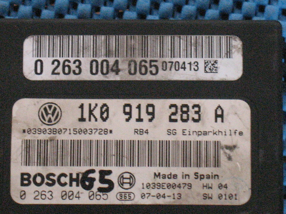 ECU VW GOLF 5 1k CENTRALINA parcheggio PDC 0263004065