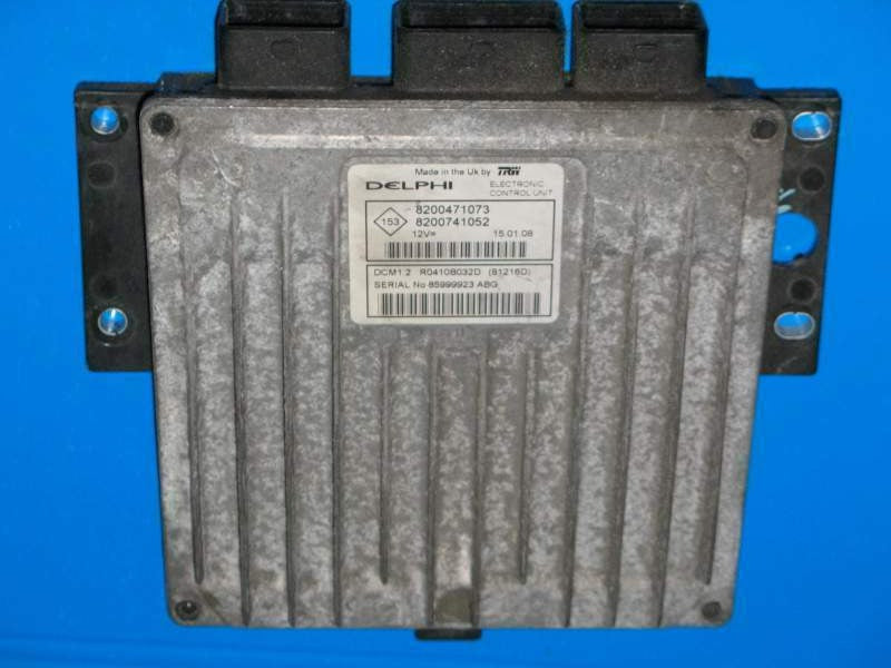 ECU 8200471073 8200741052 RENAULT TWINGO 1.5 DCI