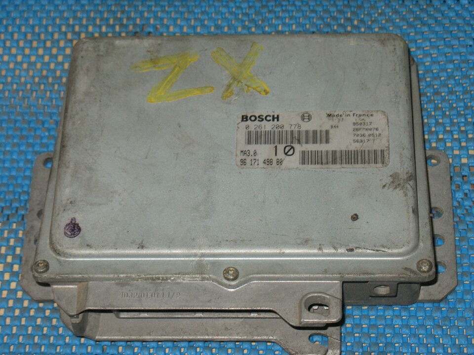 ECU PEUGEOT 106 205 306 1.4i E CITROEN 0261200778 9617149880 MA3.0