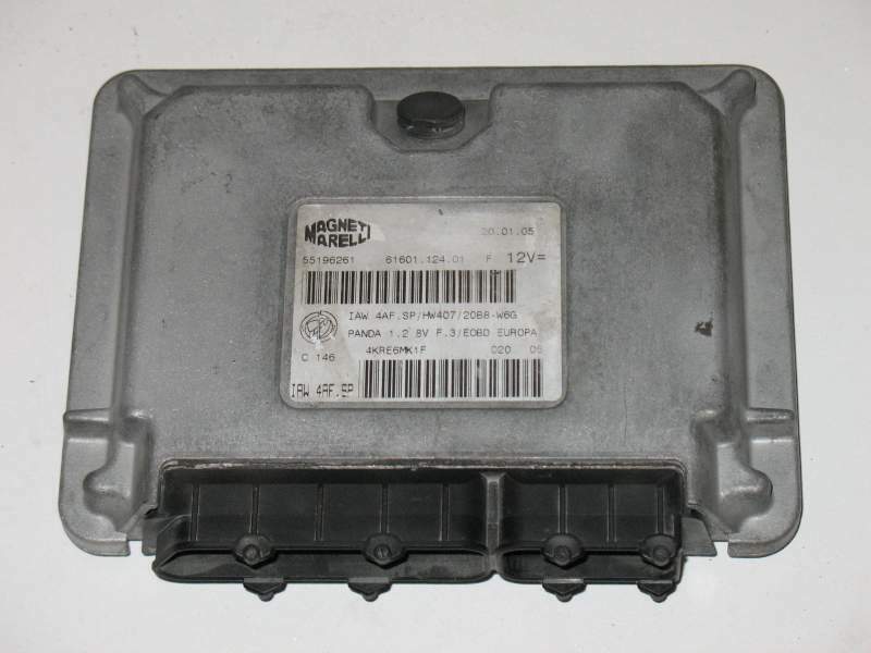 ECU FIAT PANDA 1.2 IAW4AF.SP HW407 55190098 55196261 Marelli