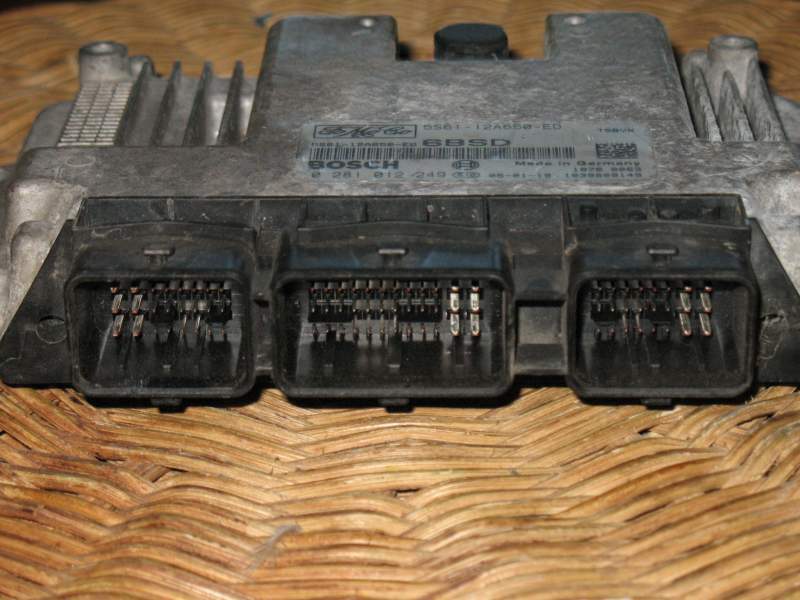 ECU FORD FUSION FIESTA 1.6 TDCI 0281012249 5S61-12A650-ED 6BSD