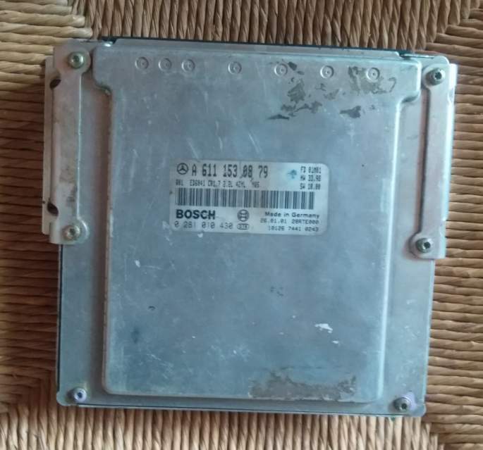 ECU MERCEDES VITO 2.2 CDI 0281010430 A6111530879 HW33.98 MQ5 EDC15C0-5.24