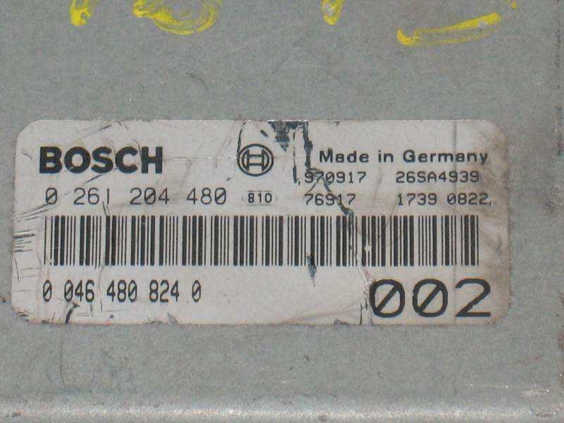 ECU ALFA ROMEO 145 - 146 1.6 Ts 16V 00464808240 0261204480 M 2.10.4