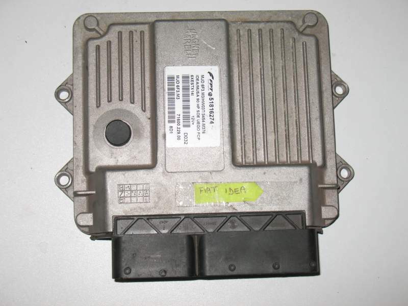 Fiat Idea 1.3 Multijet 51816274 mjd 6f3m3 Hw03t 3454-M376 Ecu