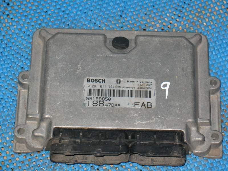ECU FIAT PUNTO 2 188 1.9 JTD BOSCH 0281011494 55188850