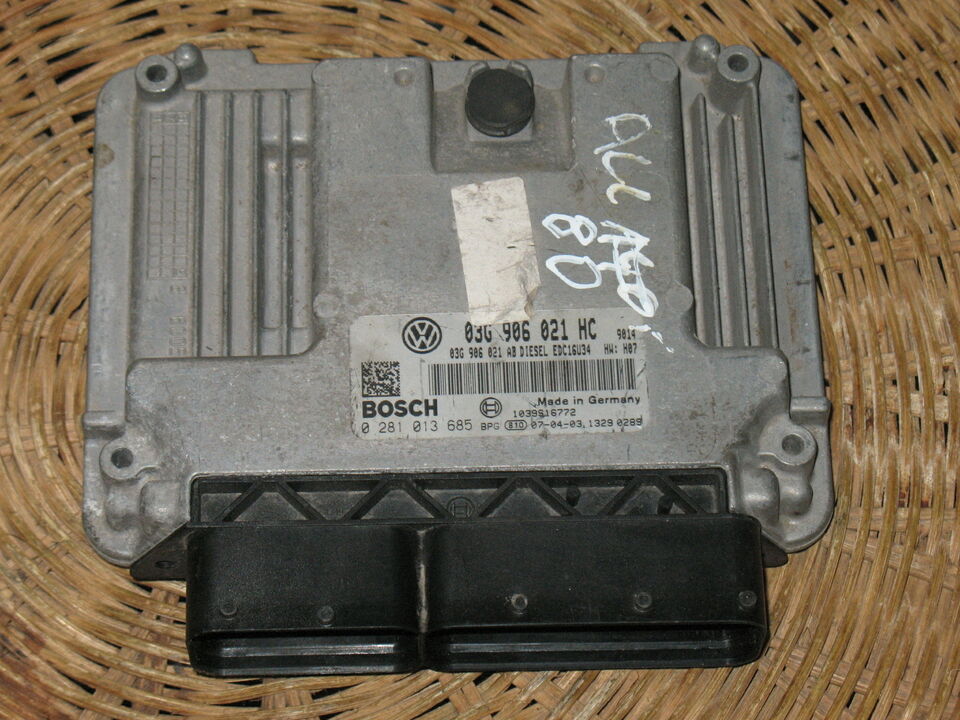 ECU VW GOLF 2.0 TDI 03G906021HC BOSCH 0281013685 0 281 013 685 EDC16U34-3.42