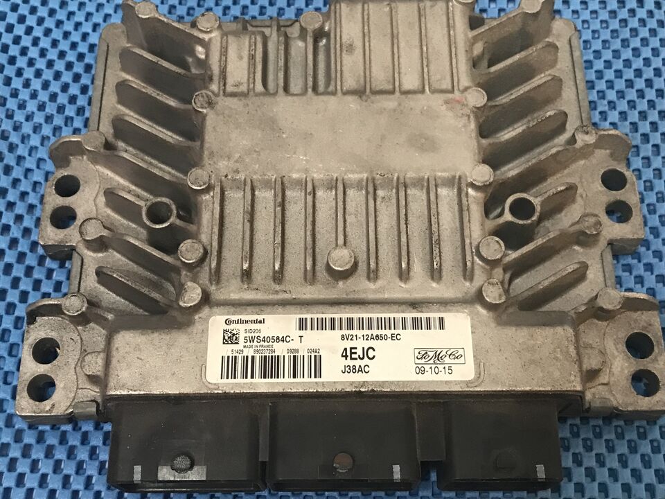 ECU FIESTA 1.4 TDCI 8V21-12A650-EC 5WS40584CT 5WS40584C-T 4EJC sid206
