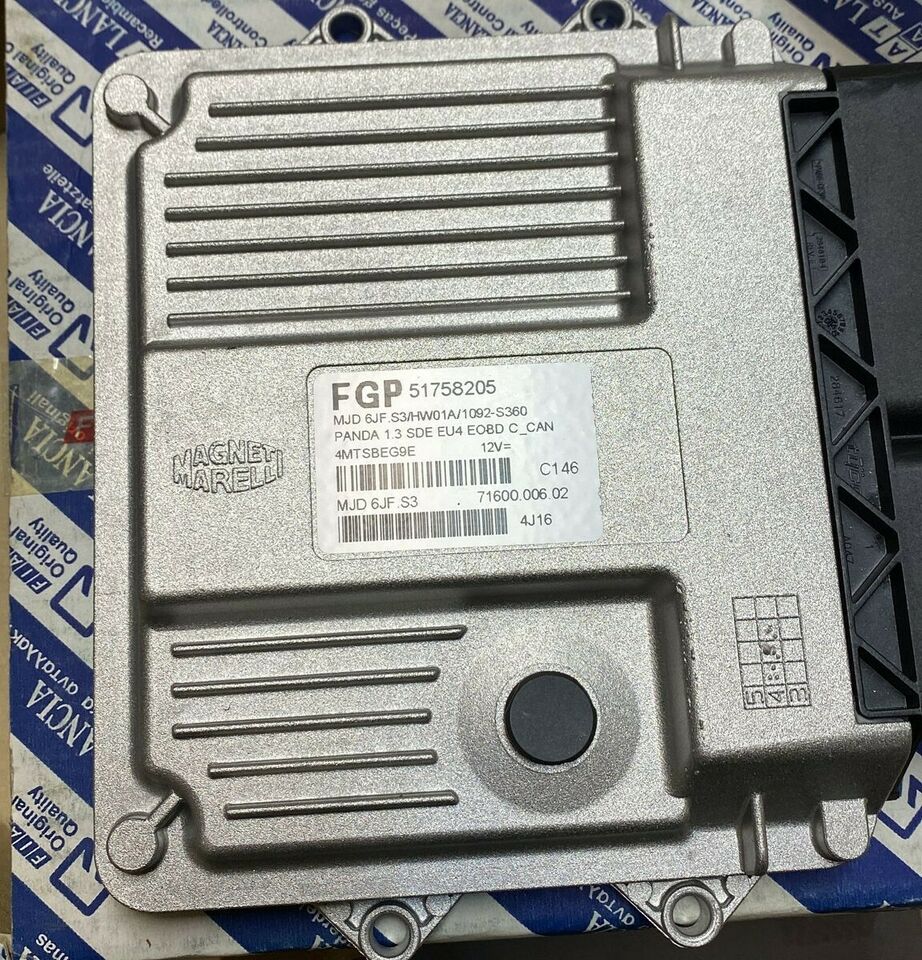 ECU G PUNTO LANCIA 1.3 MJD 70 CV 51757344 MJD 6JF.P1 HW01A