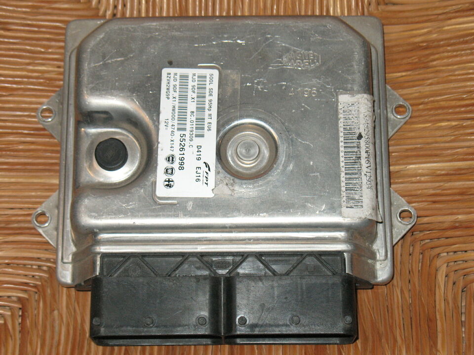 Ecu Fiat Qubo MJD 9DF.X1 55261998 FIAT 500L 95HP HW000 4740-x147
