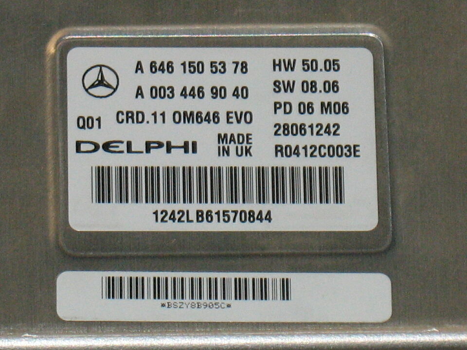 ECU Mercedes 2.2 CDI S CRD.11 A6461505378 A0034469040 HW 50.05