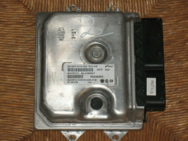 ECU FIAT 500 MJD 8F3 55246583 HW10C 2345C130 MJD8F3.C1