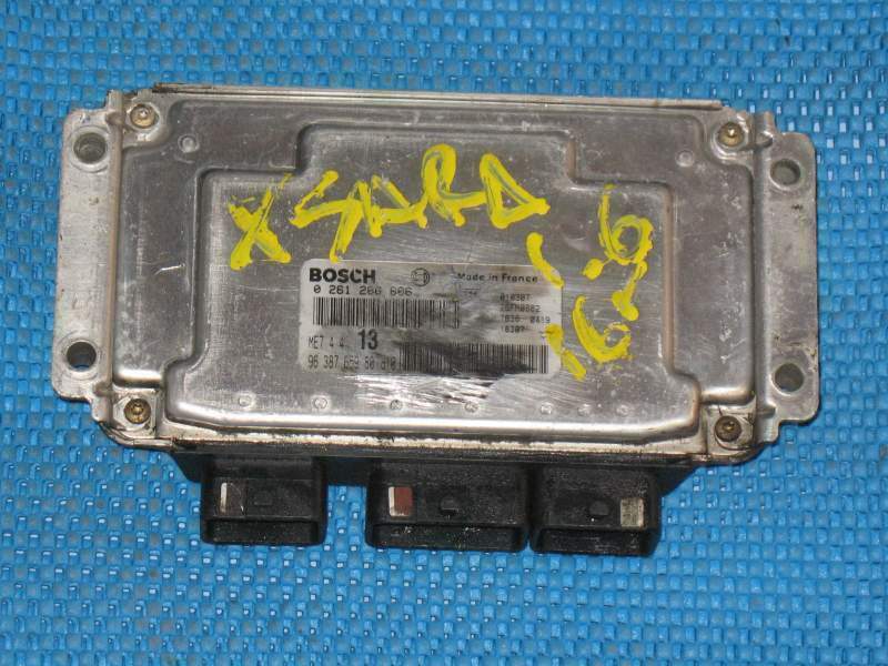 ECU CITROEN XSARA PICASSO 1.6 0261206606 9638765980 ME7.4.4 13