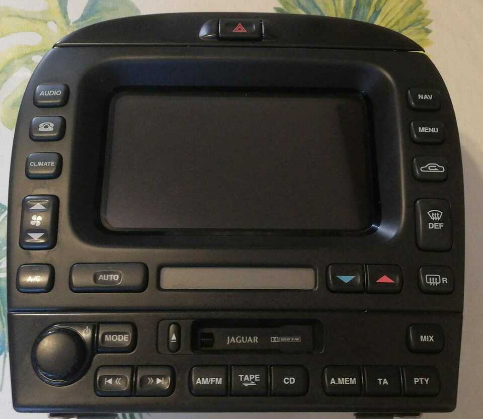 Jaguar X-Type CF1 Radio Navi 462200-5132 1X4310X889AE