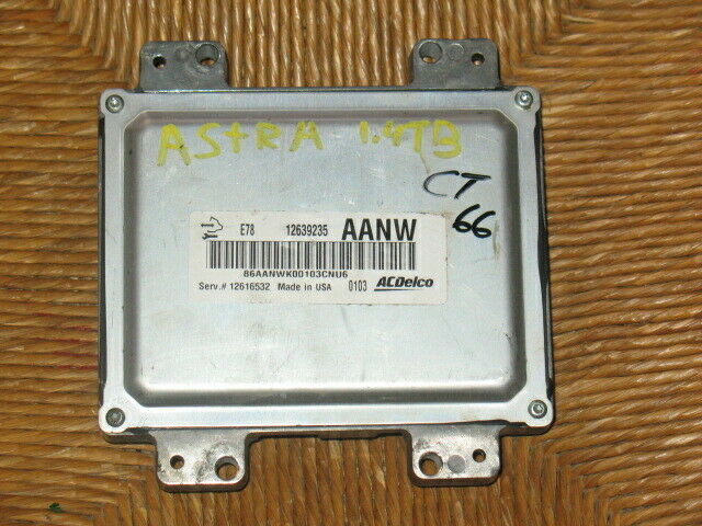 ECU OPEL ASTRA J 1.4 TURBO E78 12639235 AANW SERV 12616532