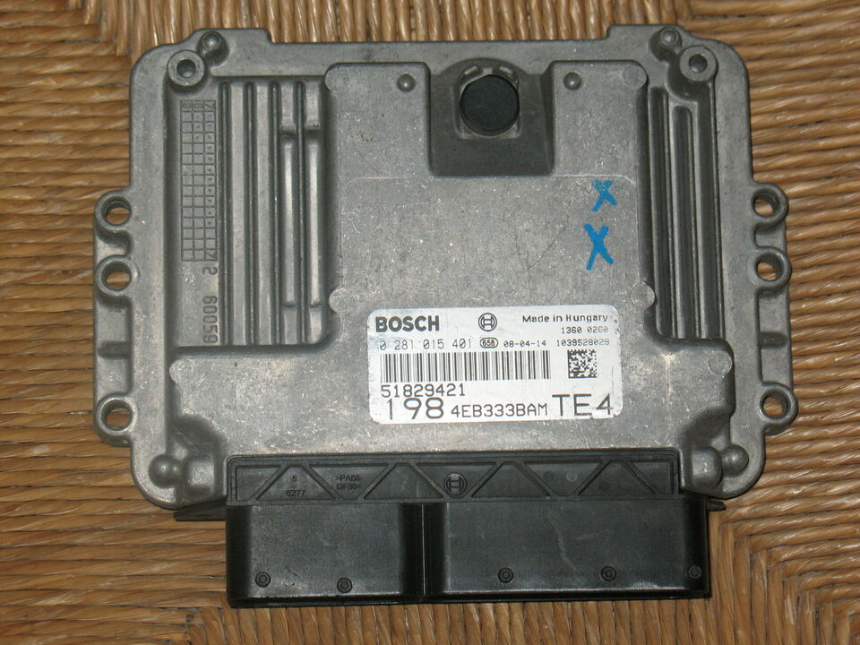 ECU Fiat Bravo 1.6JTD BOSCH 0281015401 EDC16C39 FIAT 51829421
