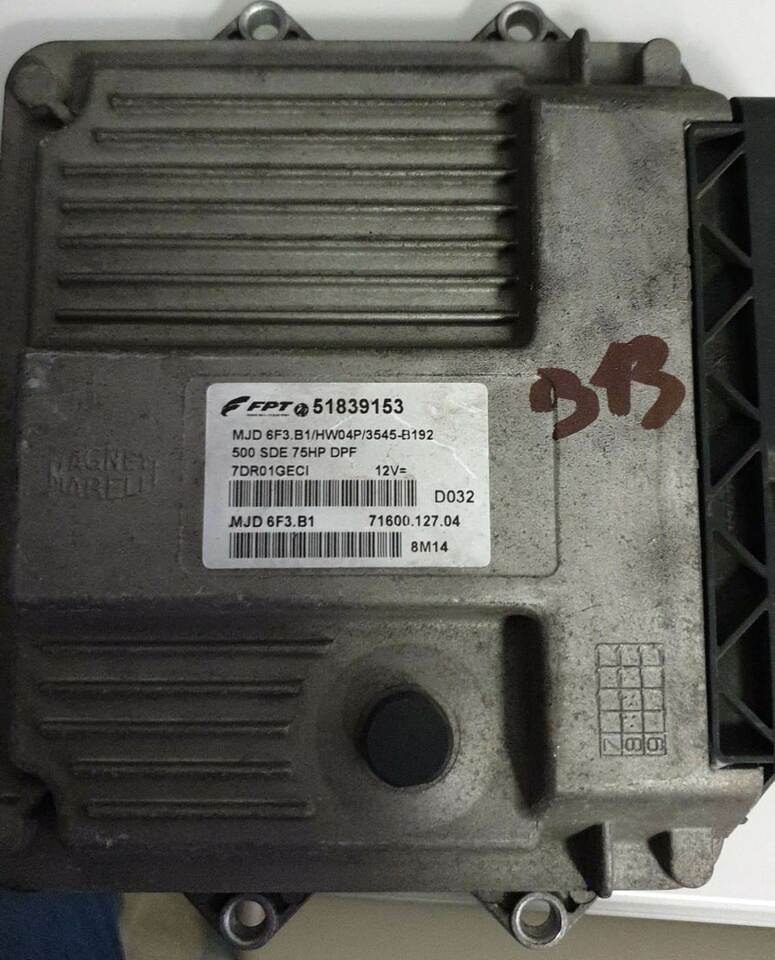 Ecu FIAT 500 1.3 MJD 6f3 6F3.B1 MJD6F3B1 51839153 HW04P