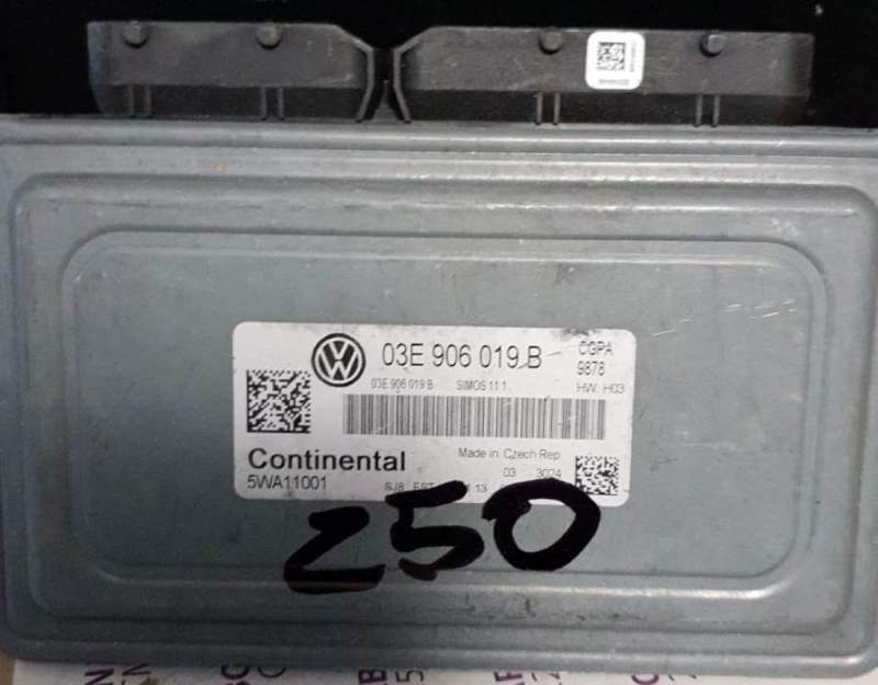 ECU VW POLO 1.2 SIMOS11.1 CONTINENTAL 5WA11001 03E906019B