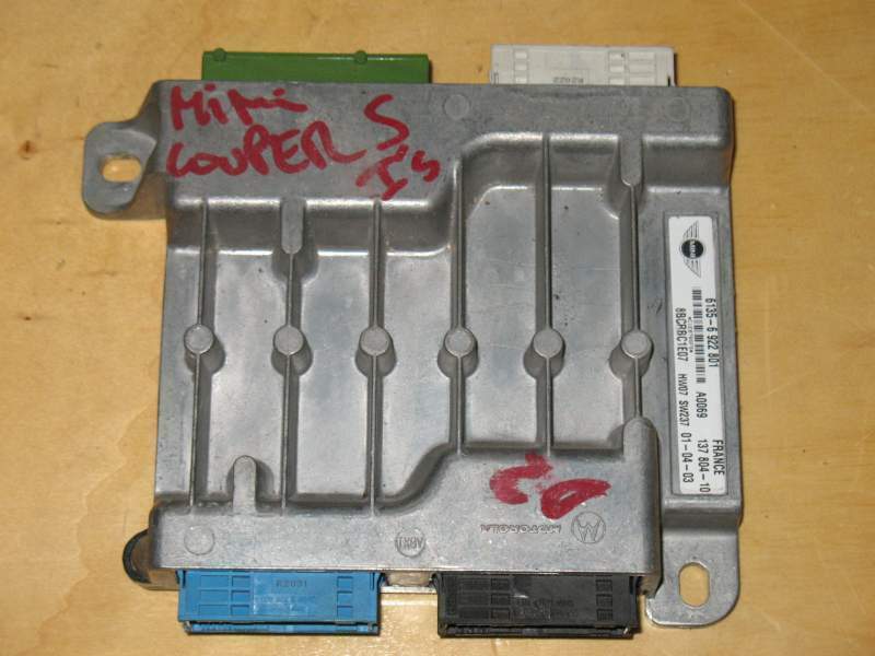 2003 BMW Mini Cooper ECU 6135-6922801 61356922801 MOD1096E