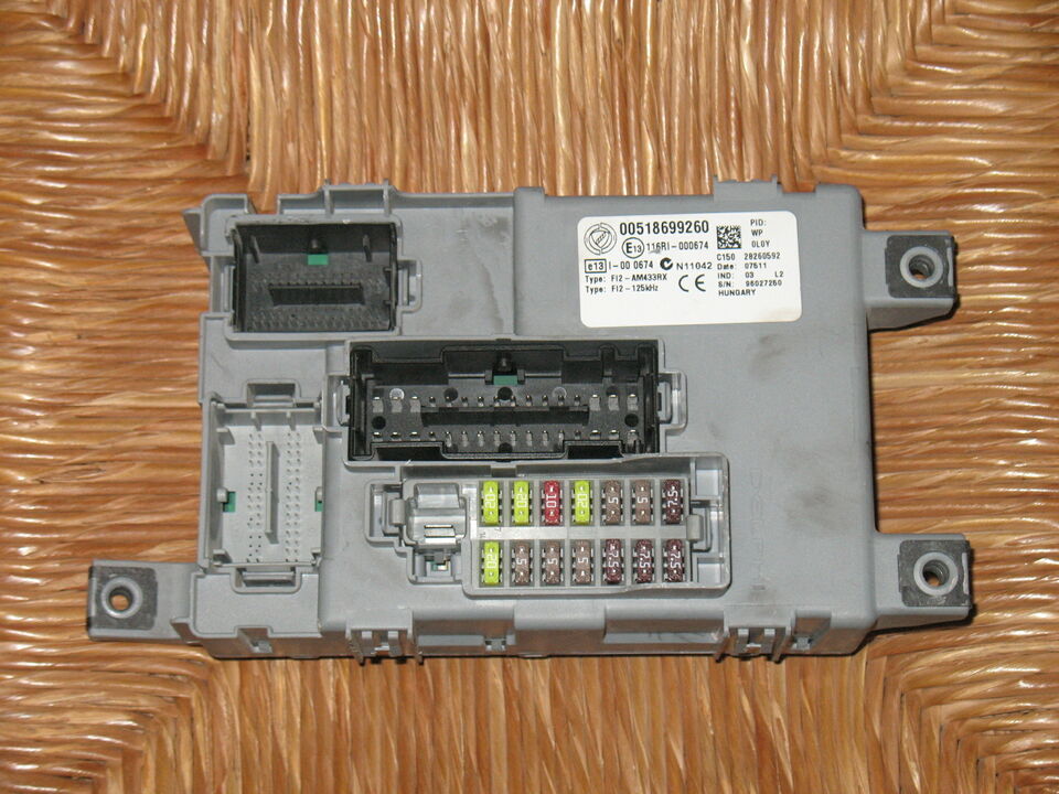 Body computer fiat punto evo 1.3 00518699260 518699260