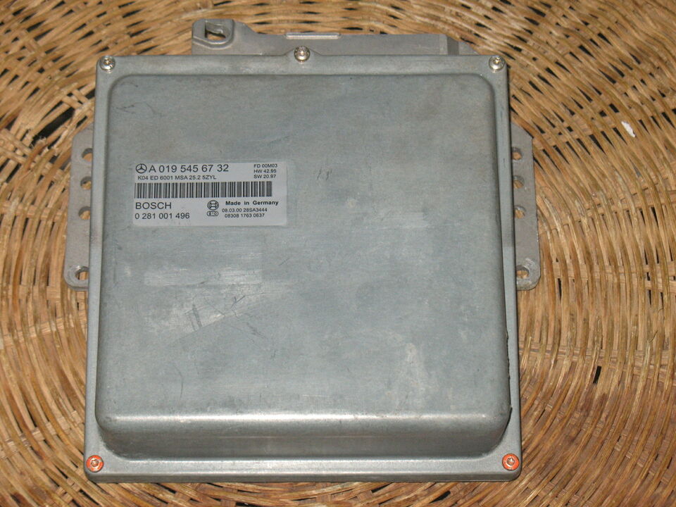 ECU MERCEDES SPRINTER 2.9 TDI BOSCH 0281001497 A0195456732 MSA 15.2-3.21
