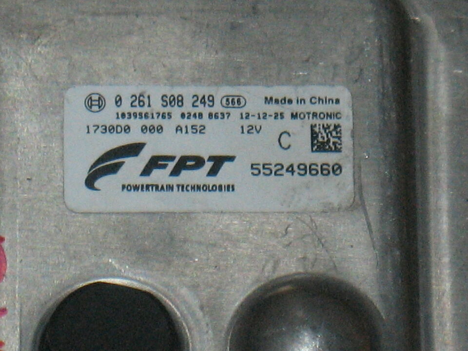 ECU GIULIETTA MOTRONIC 0261S08049 FPT 55249660 C ME17 3.0