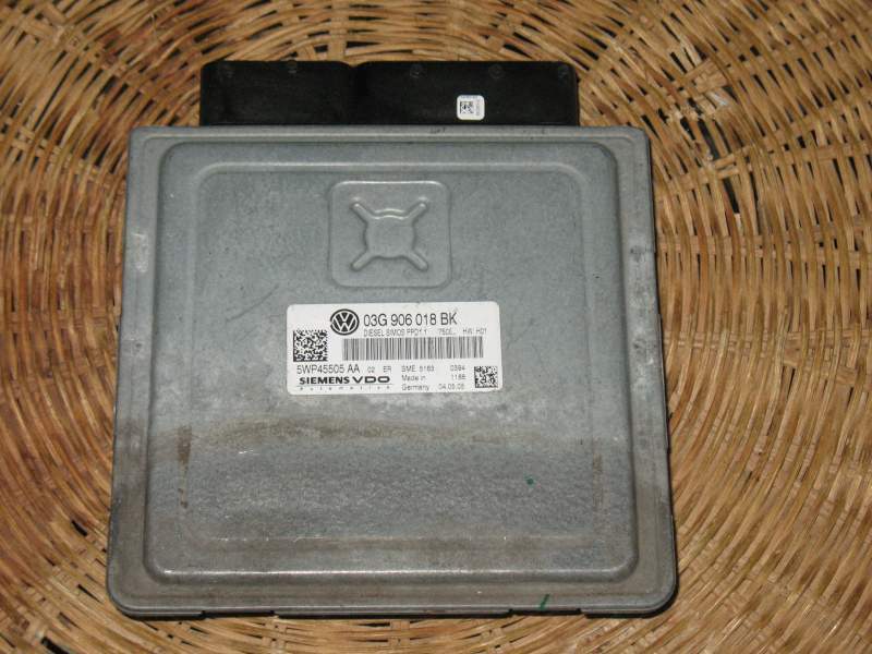 ECU VW PASSAT B6 2.0 TDI 2007 RHD 03G906018BK 5WP45505AA
