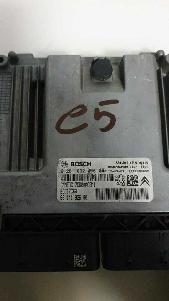 ECU Citroen Berlingo 1.6 Bleu HDI 100hp 0281032456 9814182680 EDC 17C60-3.10