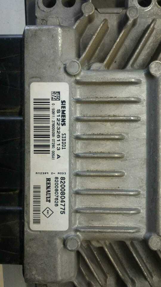 Ecu renault 1.5 s122326113a s122326113 a 8200804775 SID301