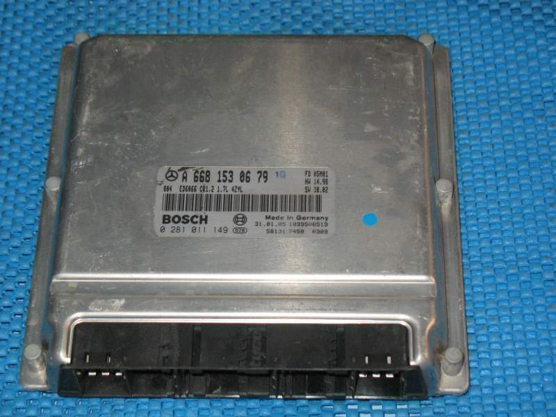 ECU MERCEDES VANEO 1.7CDI A6681530679 0281011149 0281011149 EDC 15C0-5.14