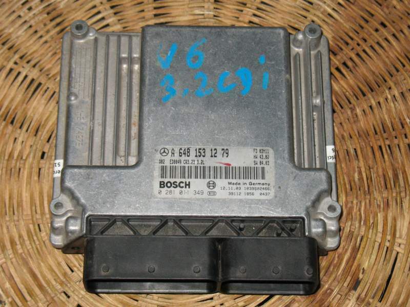 ECU MERCEDES W211 320 CDI BOSCH 0281011349 A6481531279 EDC 16C2-7.23