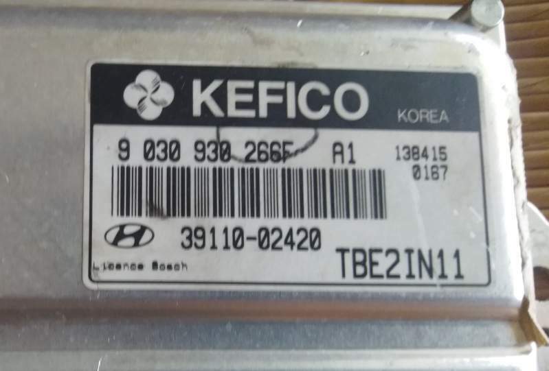 ECU CENTRALINA HYUNDAI Getz 1.1 9030930266F A1 3911002420