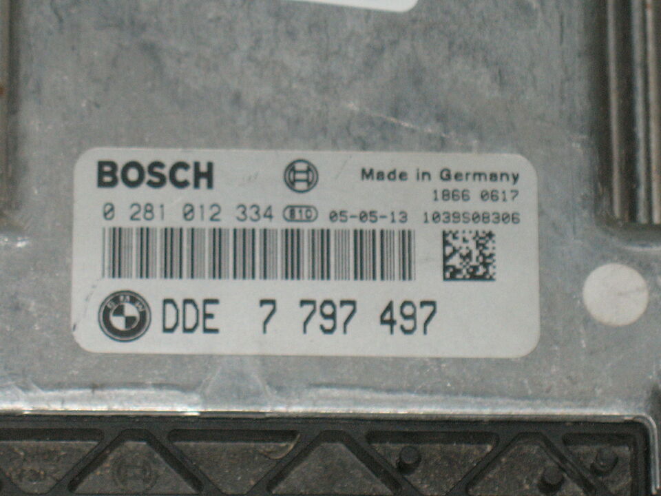 ECU BMW E87 120 2.0 BOSCH 0281012334 DDE 7797497 EDC16C35-2.