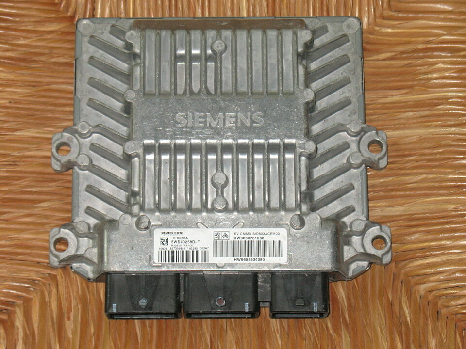 Ecu citroen peugeot 2.0 SID803A 5ws40258d-t hw 9655534080
