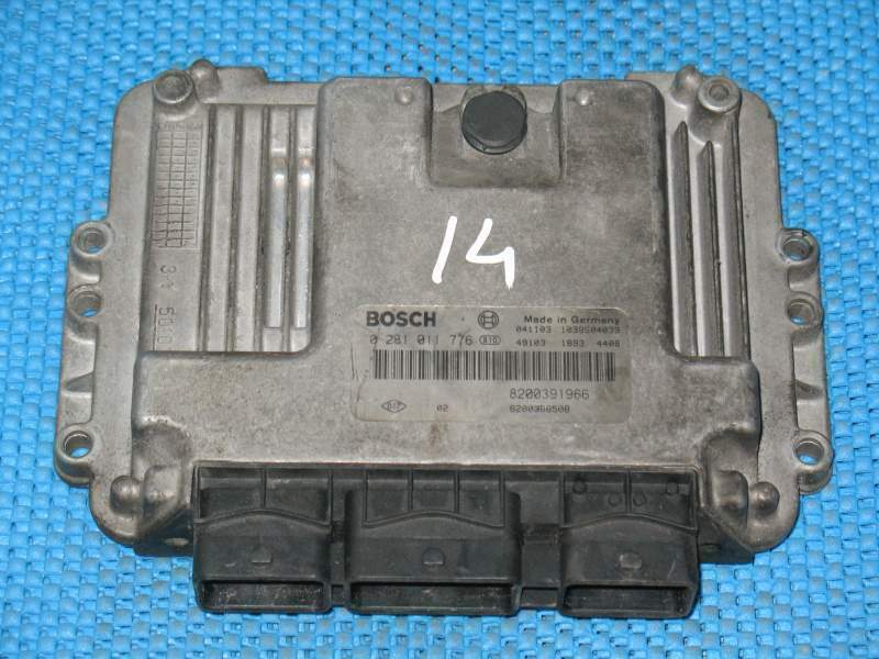 ECU renault scenic 1.9 dci 0281011776 8200391966 8200386508