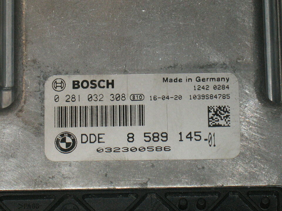 BMW SERIE 1 F20 21 F30 F31 2.0D 0281032308 DDE 8589145 EDC 17C50-6.58