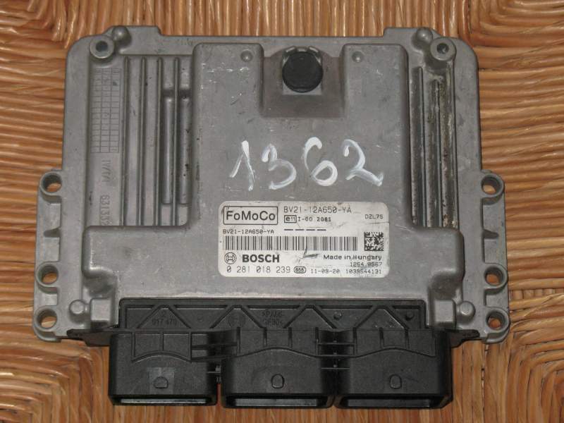 Ecu ford fiesta 1.4 tdci bosch 0281018239 fomoco BV21 12A650-YA
