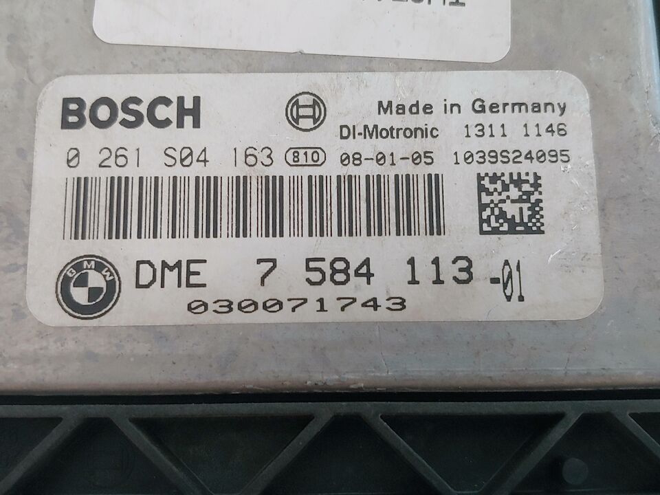 ECU MINI COOPER 1.6 BOSCH 0261S04163 DME7584113 MED17.2