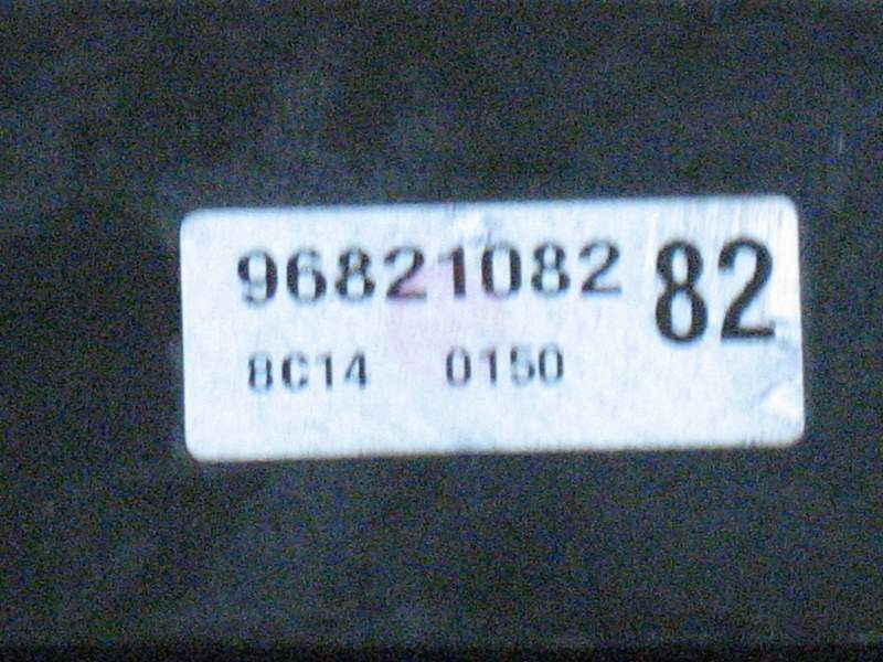 Body fusibili chevrolet captiva 96821082 (c100) 2006-2010