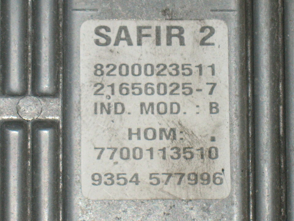 ECU RENAULT TWINGO 1.2 SAGEM 216560257 8200023511 8200024669 35Pin